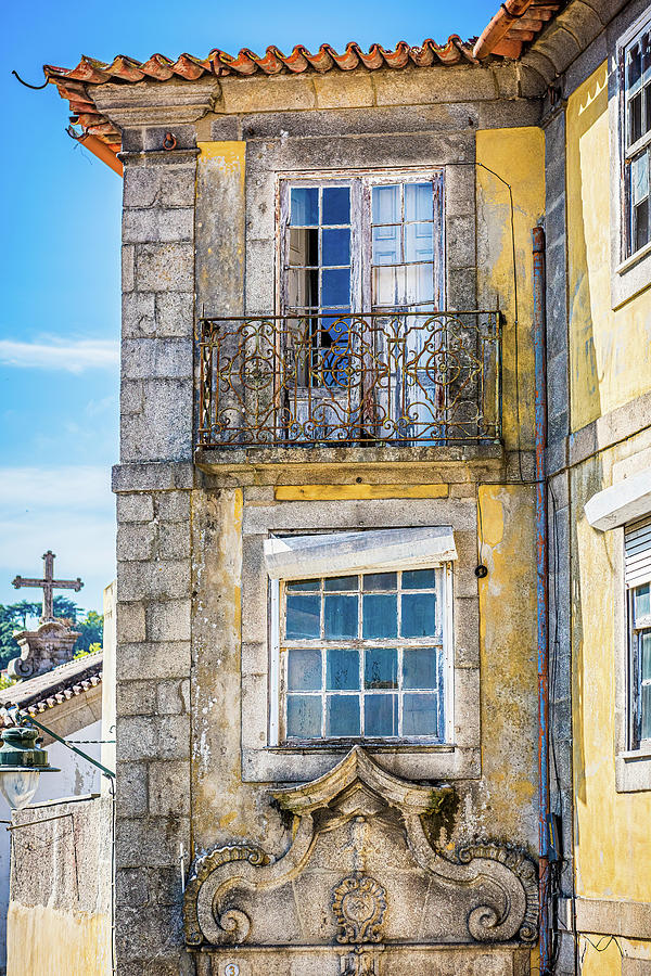 Porto Photograph - Window in Porto by Marla Brown