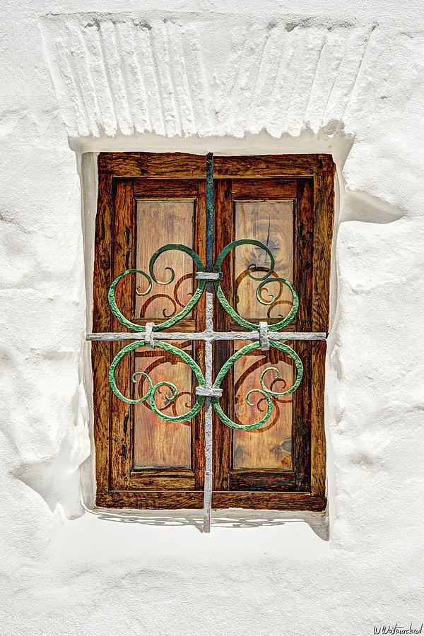 Window in Vejer Closer Photograph by Weston Westmoreland