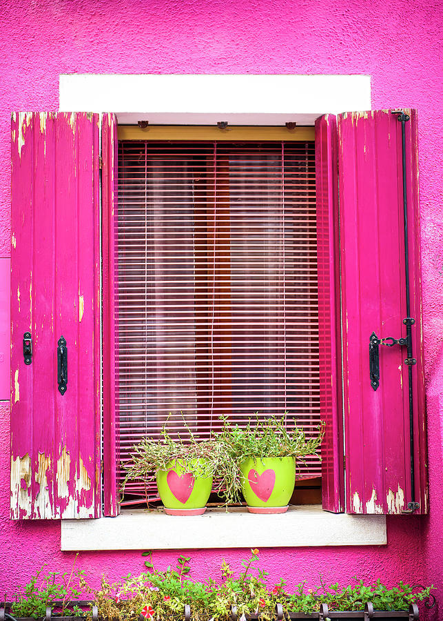Venice Photograph - Window Love by Marla Brown
