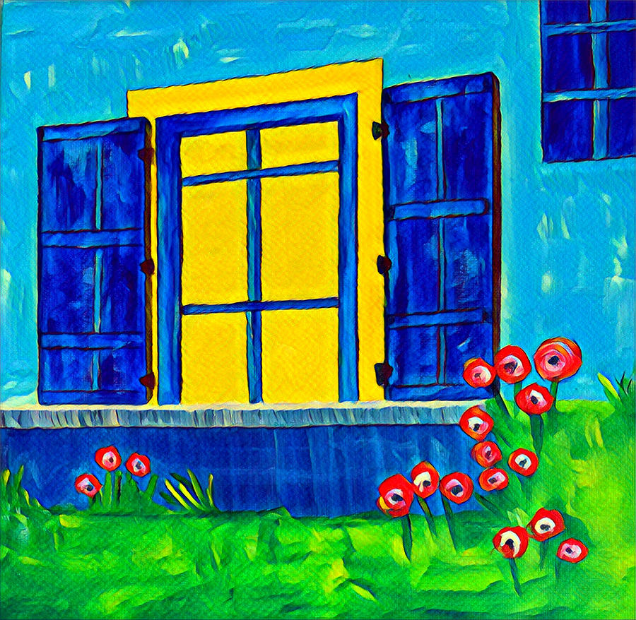 Impressionism Painting - Window by Noelle Lew