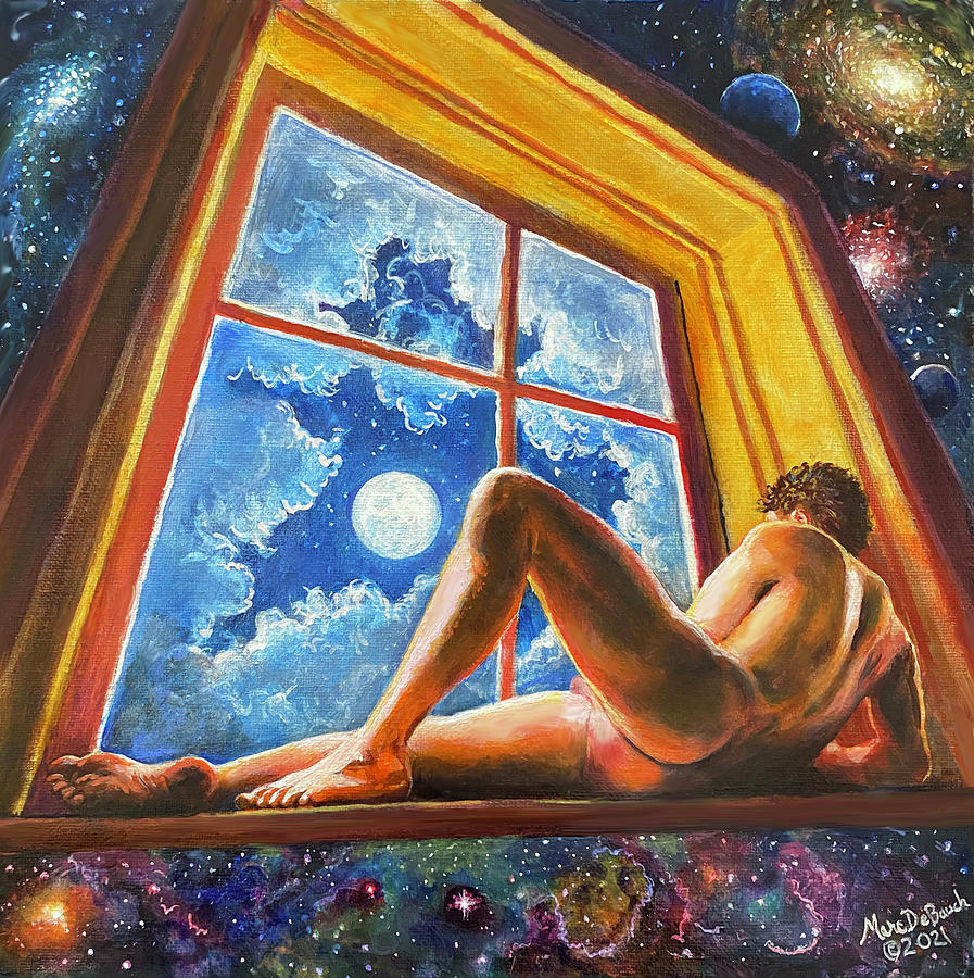 Window of Dreams Painting by Marc DeBauch