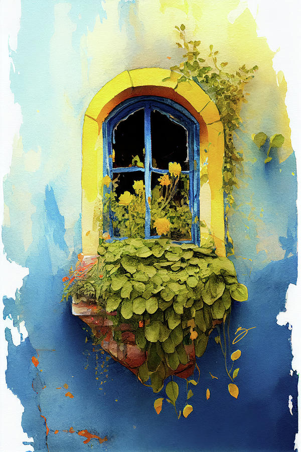 Window of Enchantment Painting by Greg Collins
