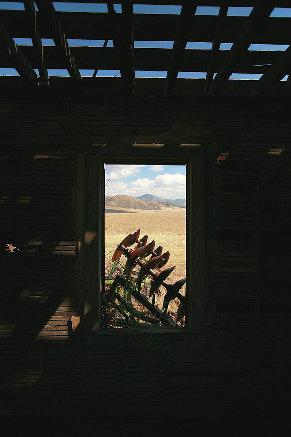 Window of Farming Photograph by M Mumford - Fine Art America