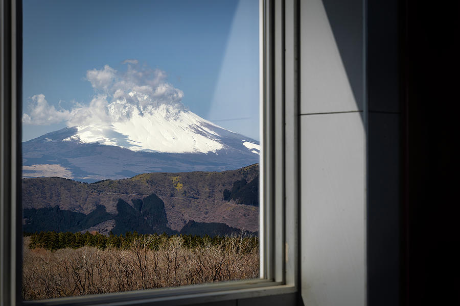 Window of Fuji Photograph by Bill Chizek