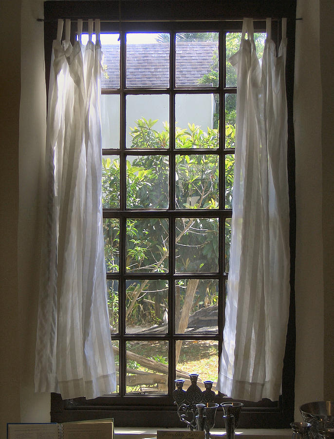 Window on the Garden Photograph by Lin Grosvenor