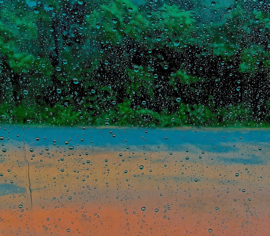 Window Rain Photograph