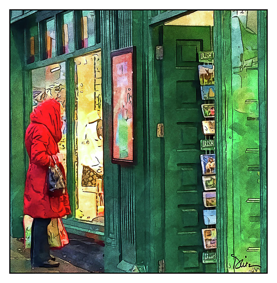 Window Shopping in Kilkenny Photograph by Peggy Dietz