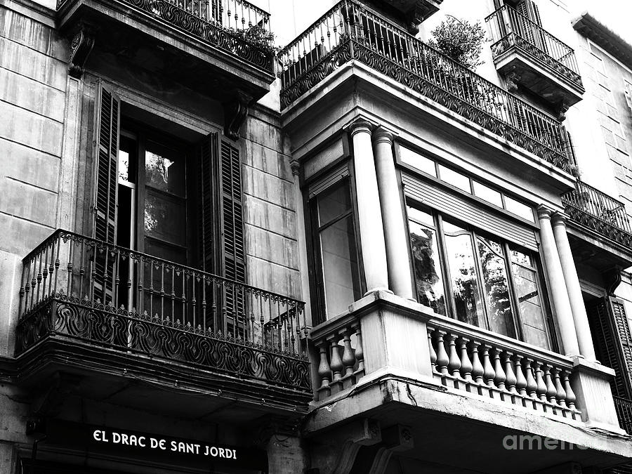 Window Sizes in Barcelona Spain Photograph by John Rizzuto