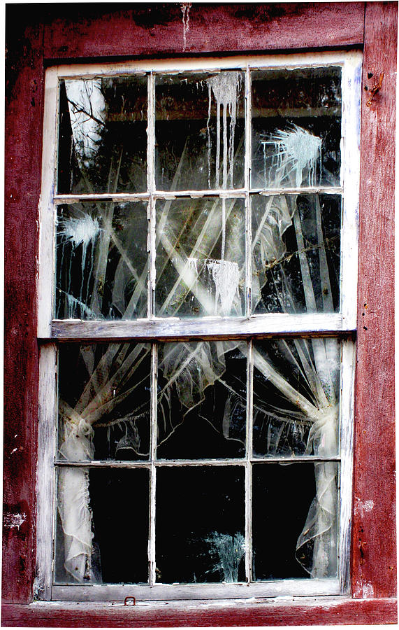 Window Spatter Photograph by Wayne King