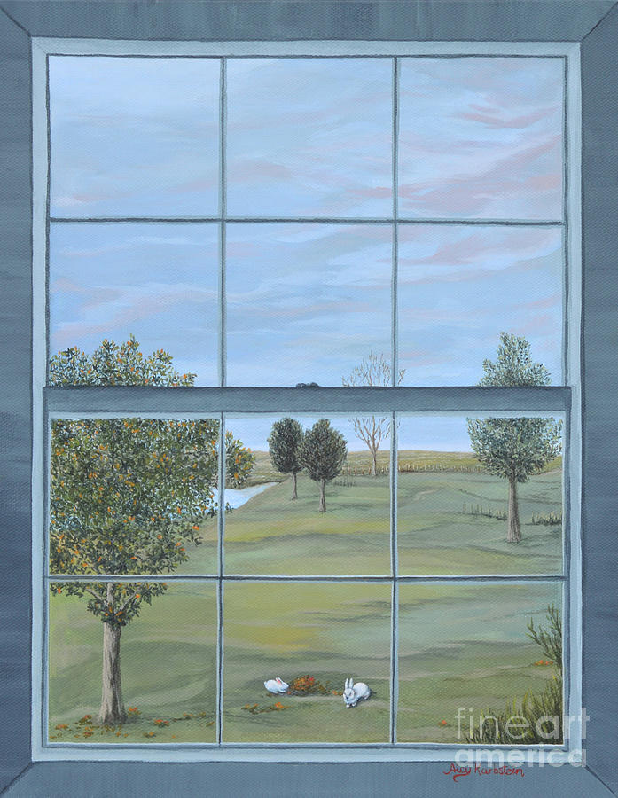 Window To The Alternate World Painting