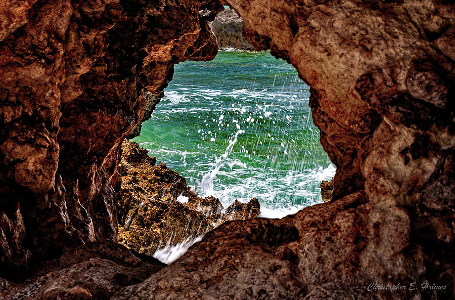 Window to the Sea Photograph by Christopher Holmes