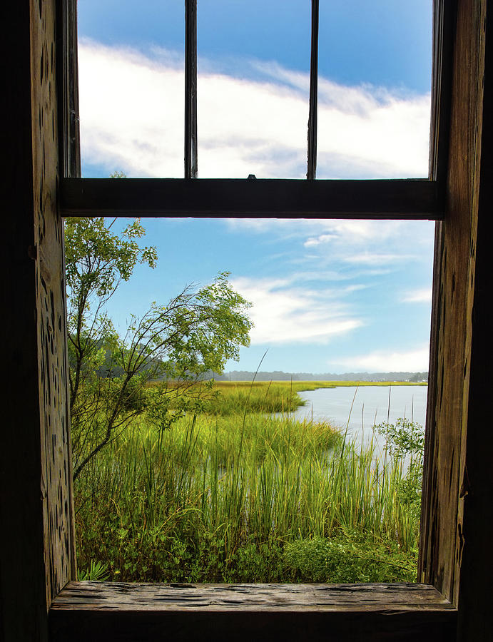 Window To The South Carolina Marshes Photograph by Richard Jansen ...