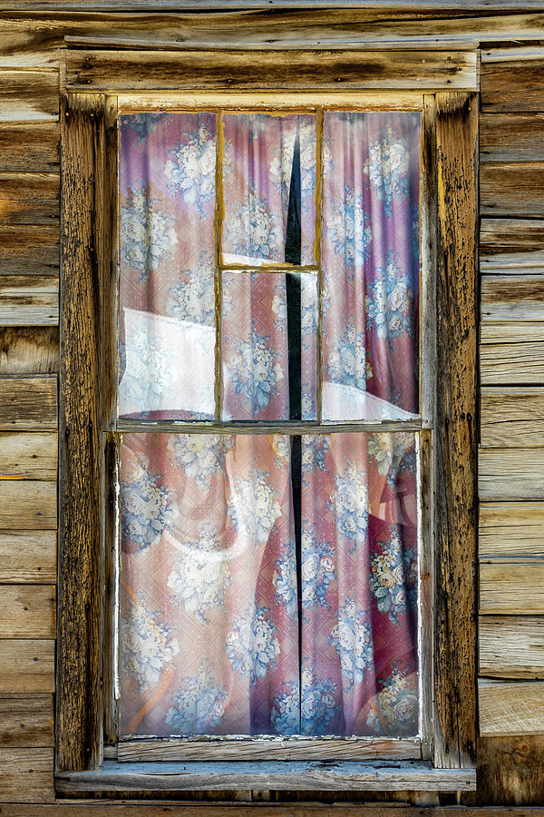 Window Treatment Photograph by James Marvin Phelps