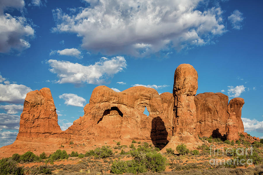 Windows Area Arches National Park 6 Photograph by Maria Struss Photography