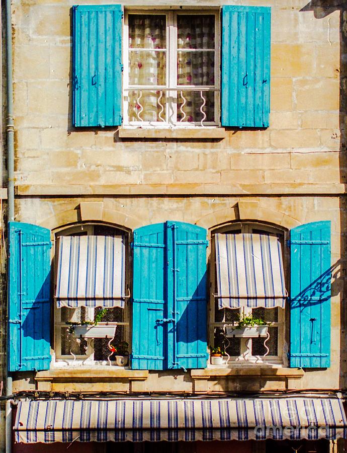 Windows of Arles Photograph by Michael McCormack