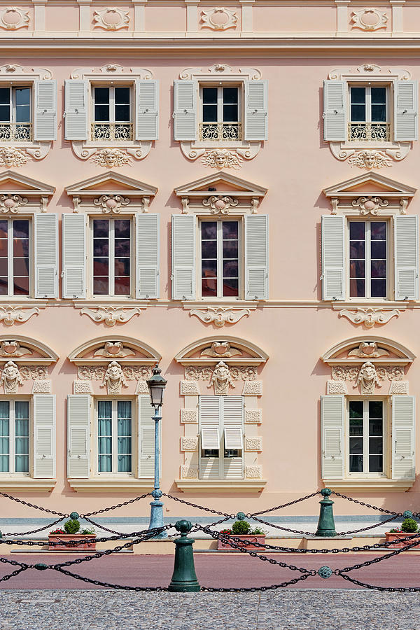 Windows on Monaco Photograph by Melanie Alexandra Price