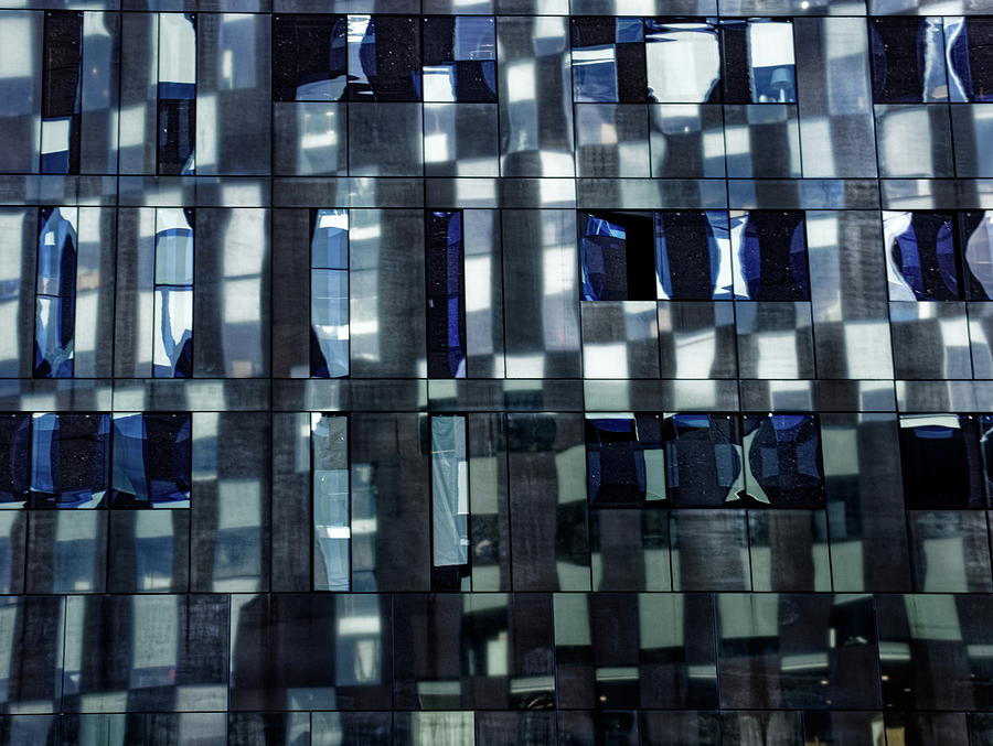 Windows Shapes And Reflections Photograph by Jeff Townsend