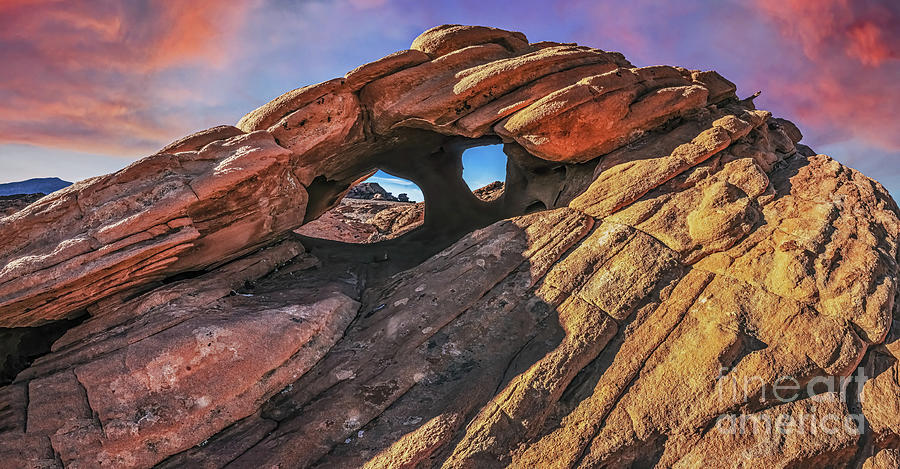 Windows To The Monument, Gold Butte National Monument, Nevada Photograph by Don Schimmel