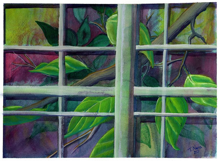 WindowView Painting by Tammy Nara
