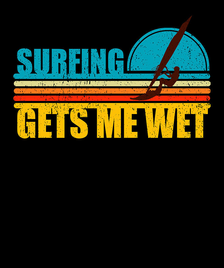 Sunset Digital Art - Windsurfing Gets Me Wet by Me