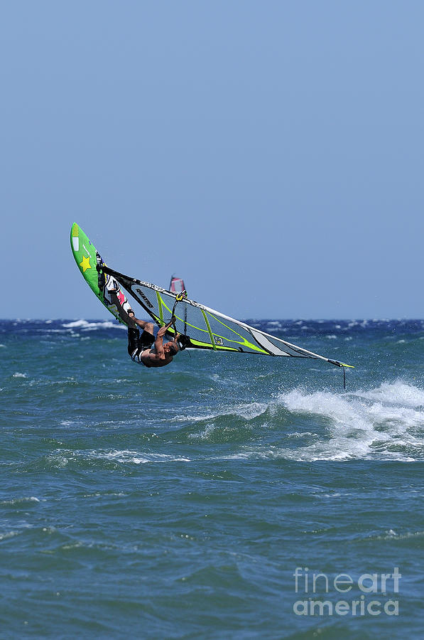 Windsurfing II Photograph by George Atsametakis