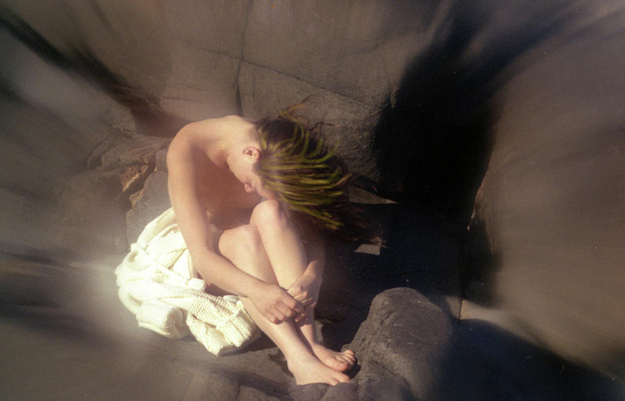 Nude Photograph - Windswept Nude by Wayne King