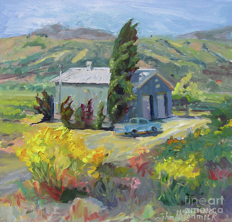 Windy Day Painting by John McCormick