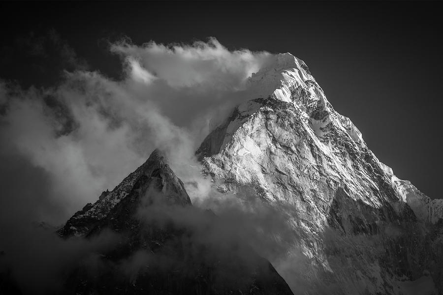Windy Peak Photograph by Lawrence Pallant