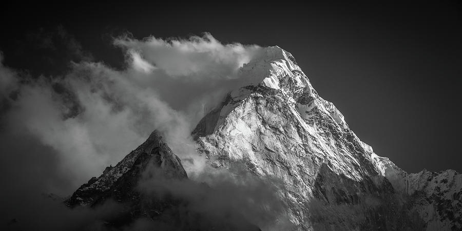 Windy Peak Panorama Photograph by Lawrence Pallant