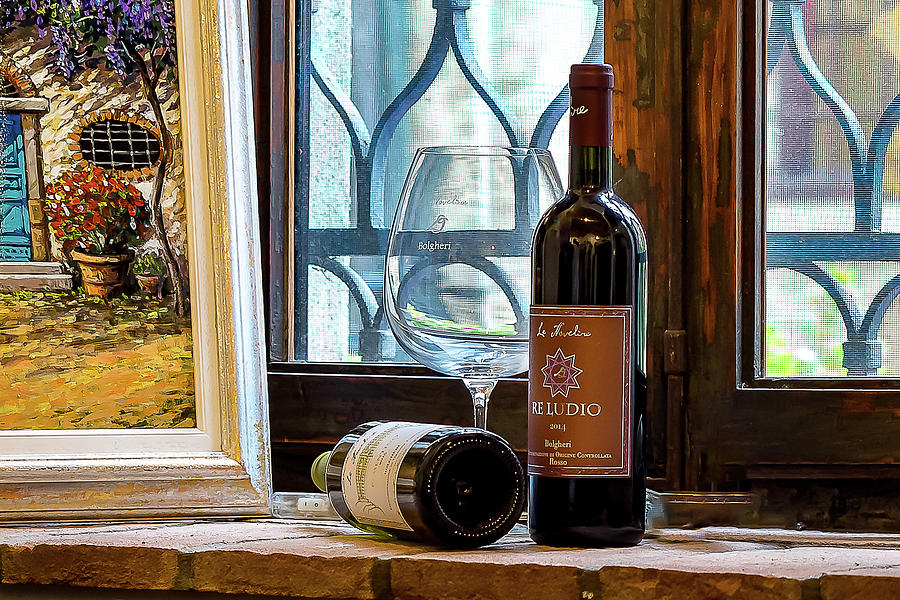 Wine and art Photograph by Robert Miller
