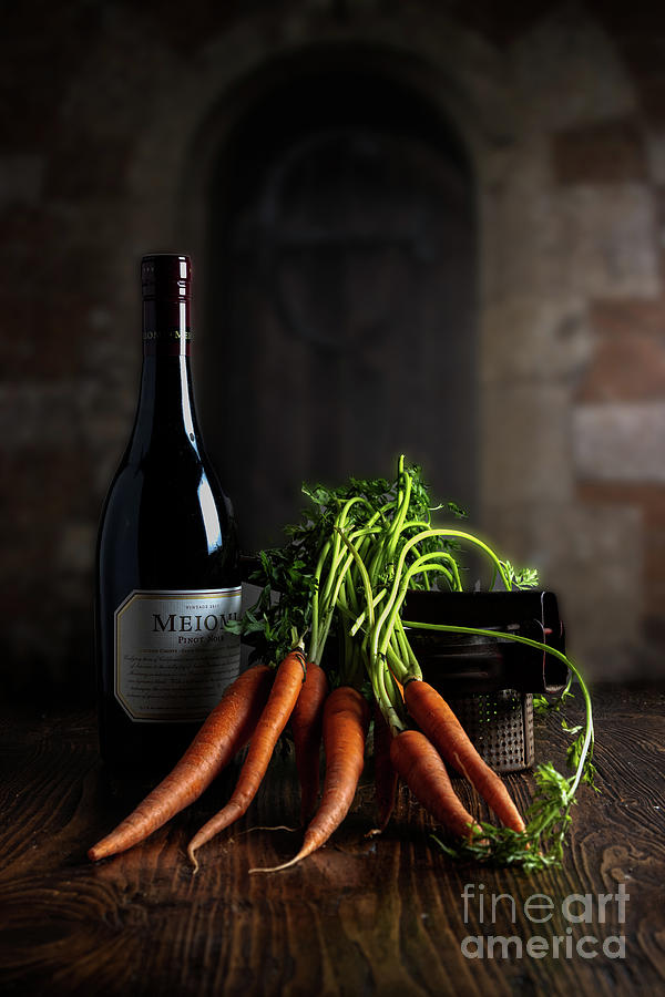 Wine and Carrots Photograph by Patti Schulze