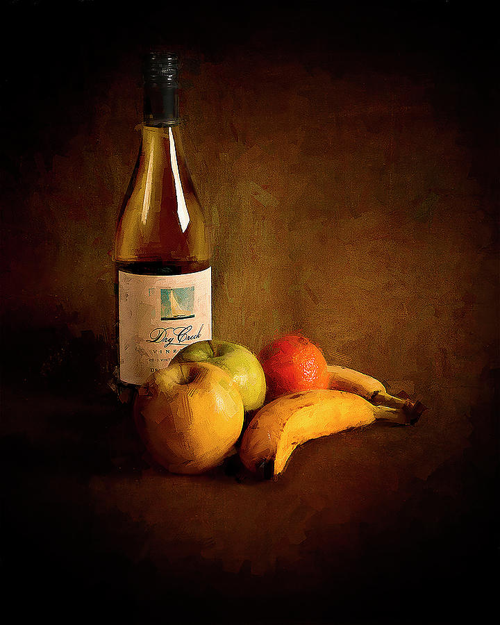 Wine and Fruit Photograph by Reynaldo Williams