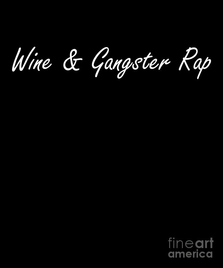 Gangsta Rap Black Canvas Satchel Bag Funny But First 
