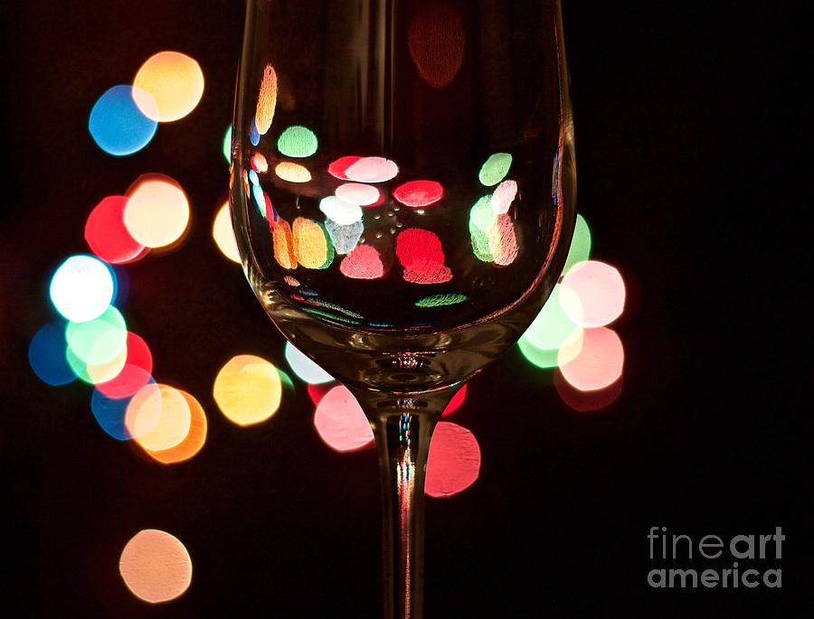 Wine Drops Photograph by Linda Bianic