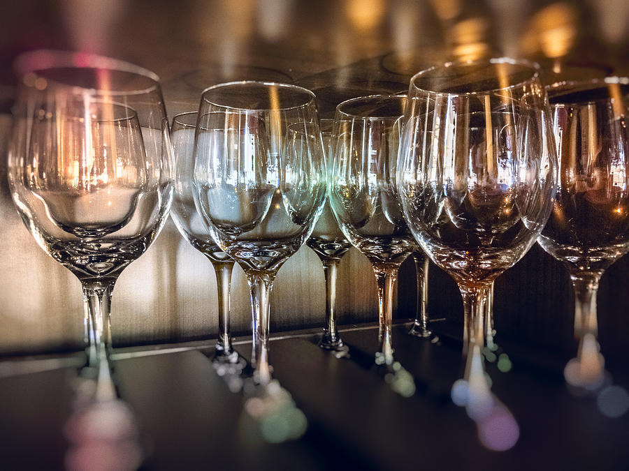 Wine Glasses Photograph by Rob Castro