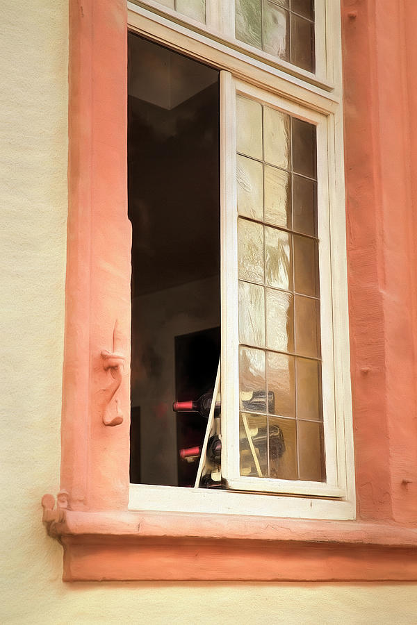 Wine in the Window Photograph by Deborah Penland