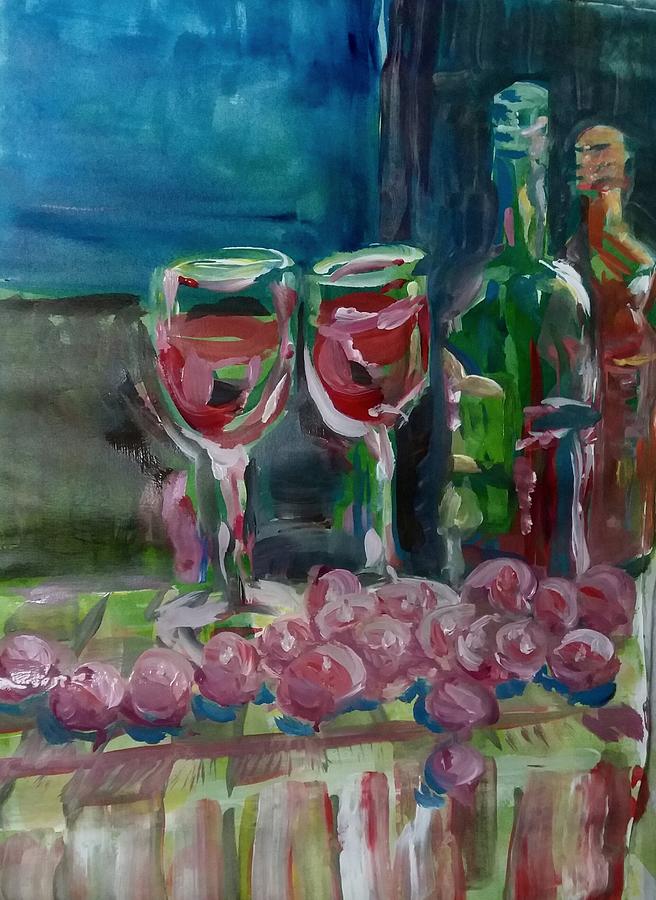 Wine Painting by James McCormack