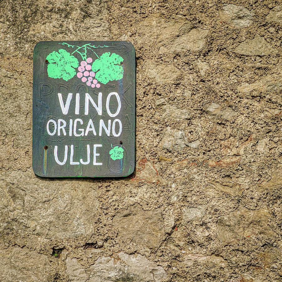 Wine, Oregano, Oil Photograph by Joana Kruse