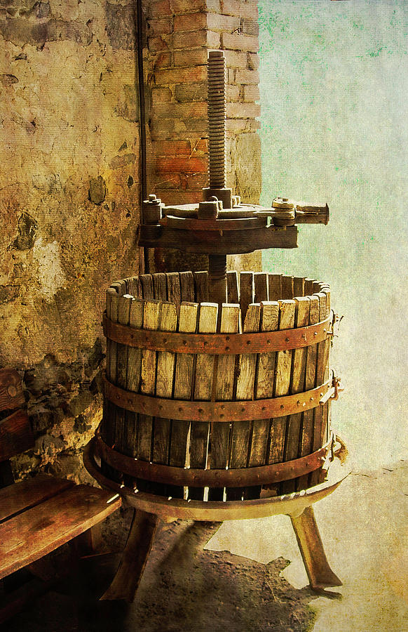 Wine Press 2021 Digital Art by Sandra Selle Rodriguez