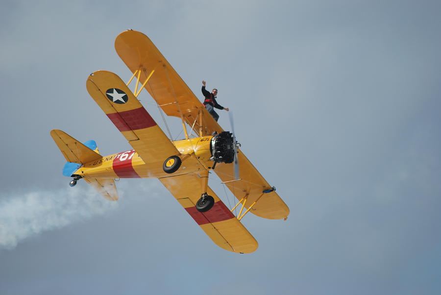 Wing Walking For Beginners Photograph