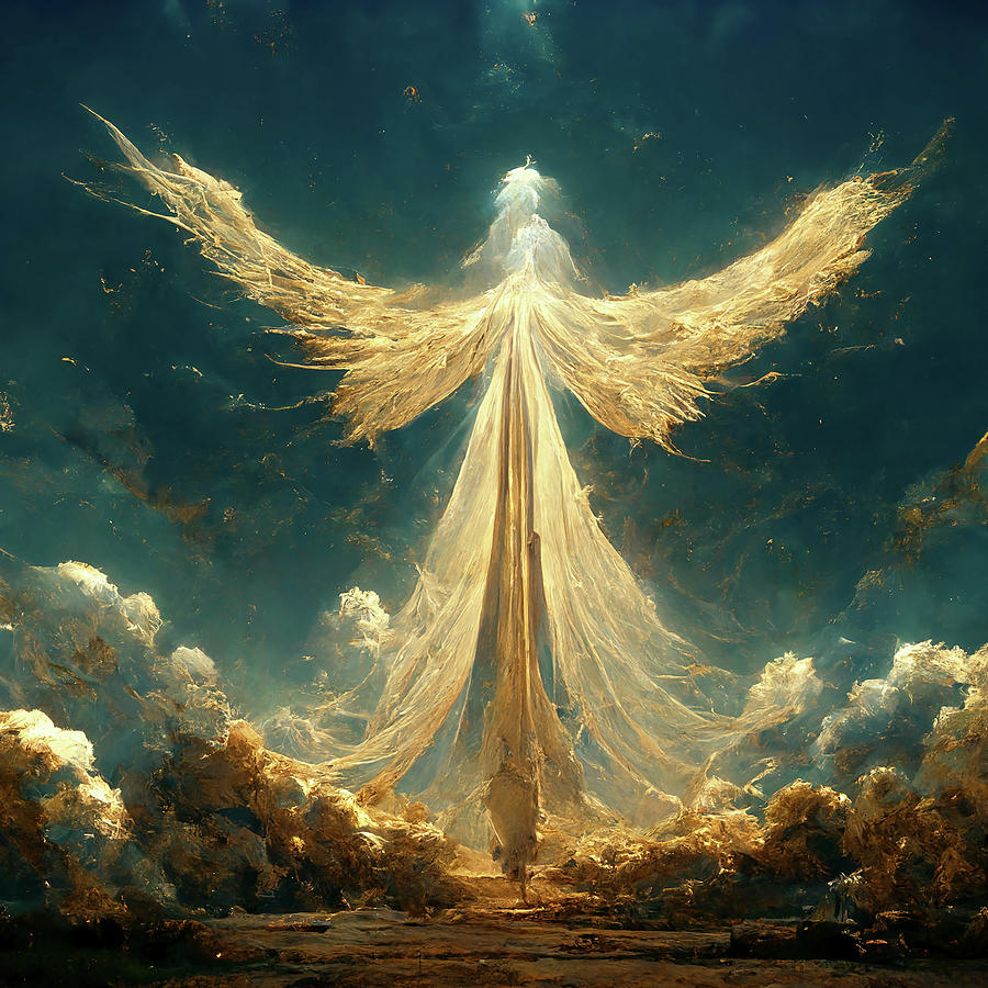 Winged Angelic Cherubim Photograph By Alex Grichenko - Fine Art America