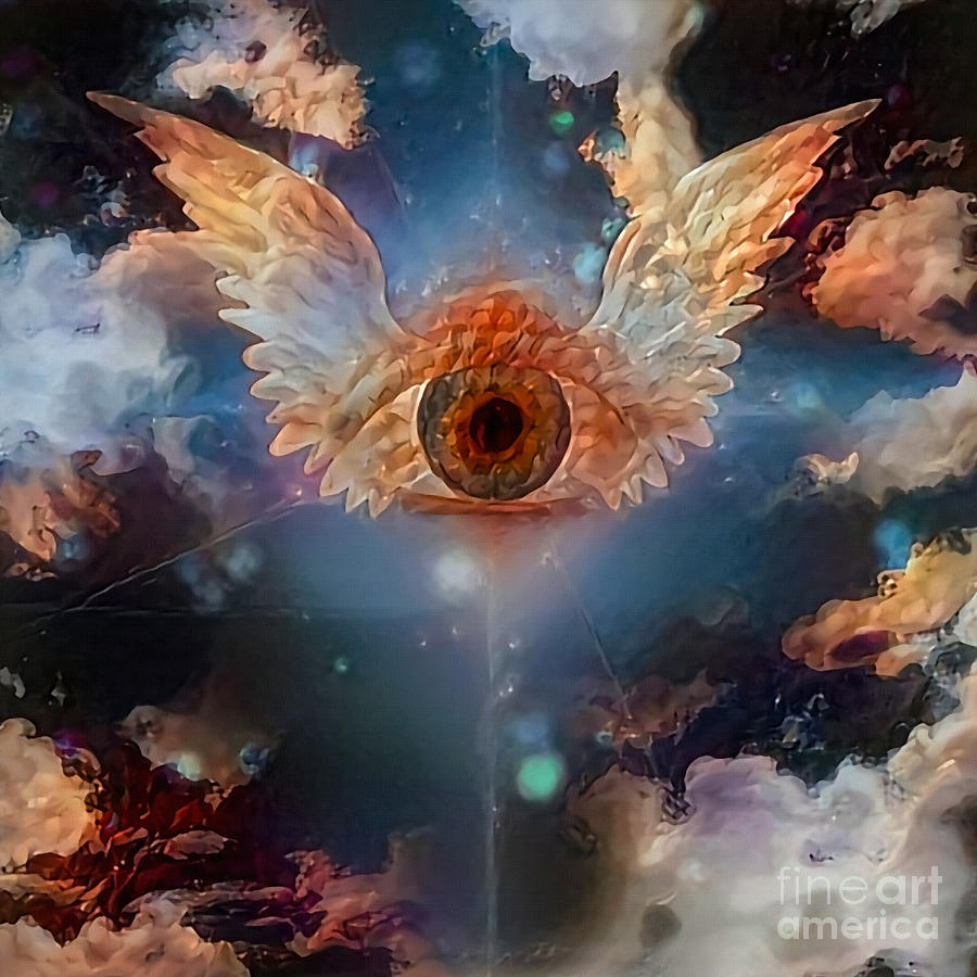 Winged Eye Digital Art by Bruce Rolff - Fine Art America