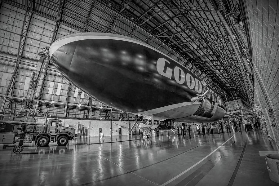 Wingfoot One Monochrome Photograph by Dennis Lundell