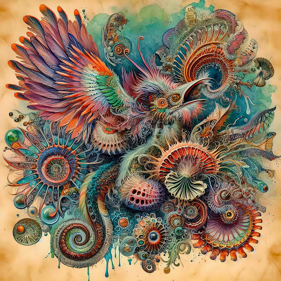 Wings of Harmony Digital Art by Russ Harris