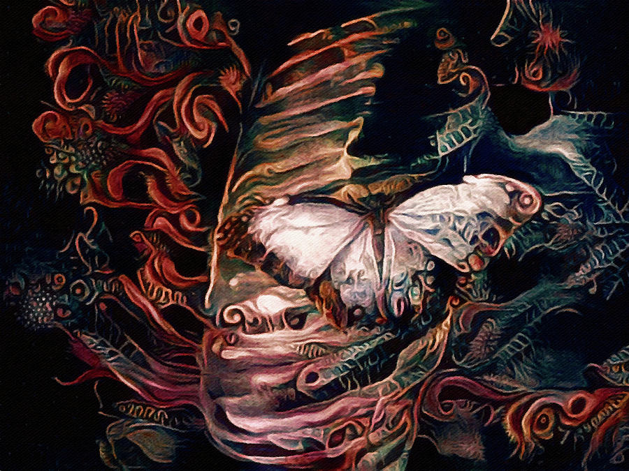 Wings of the Night Digital Art by Susan Maxwell Schmidt