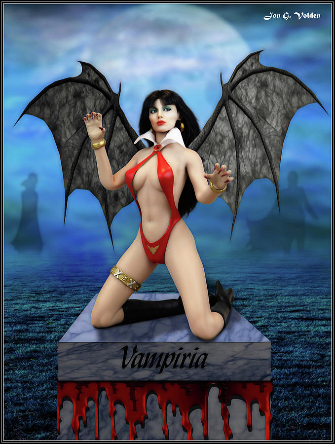 Wings of the Vampire Photograph by Jon Volden