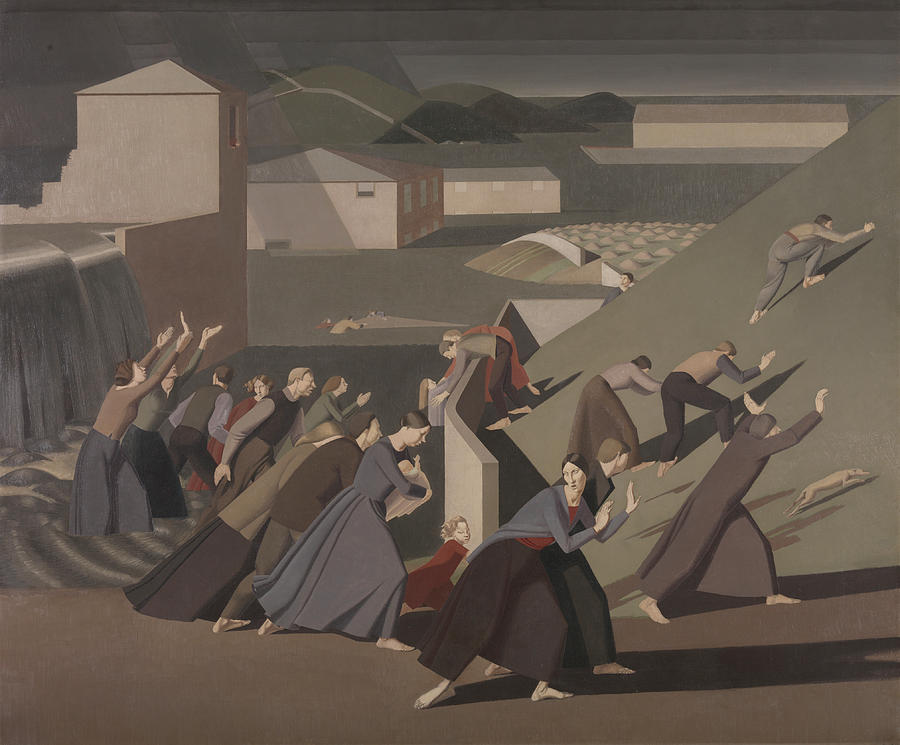 Winifred Knights Painting - Winifred Knights - The Deluge by Winifred Knights