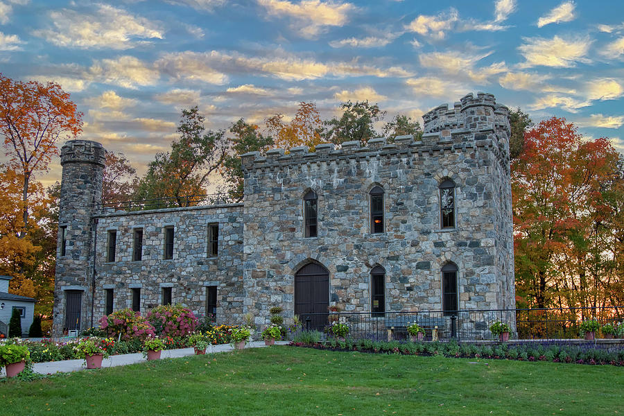 Winnekenni castle in Haverhill Massachusetts Photograph by Jeff Folger