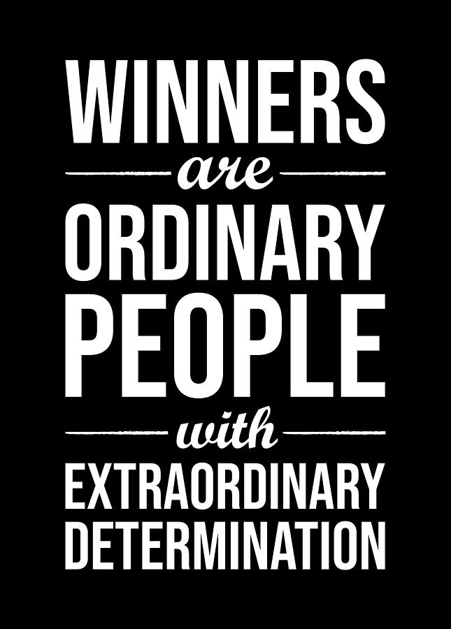 Winners vs Ordinary People Digital Art by Matthew Chan | Pixels