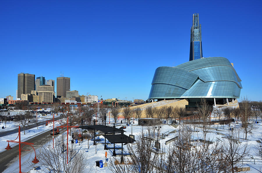 Winnipeg cityscape Photograph by Brian Kennedy